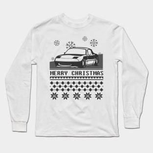 Merry Christmas miata Long Sleeve T-Shirt